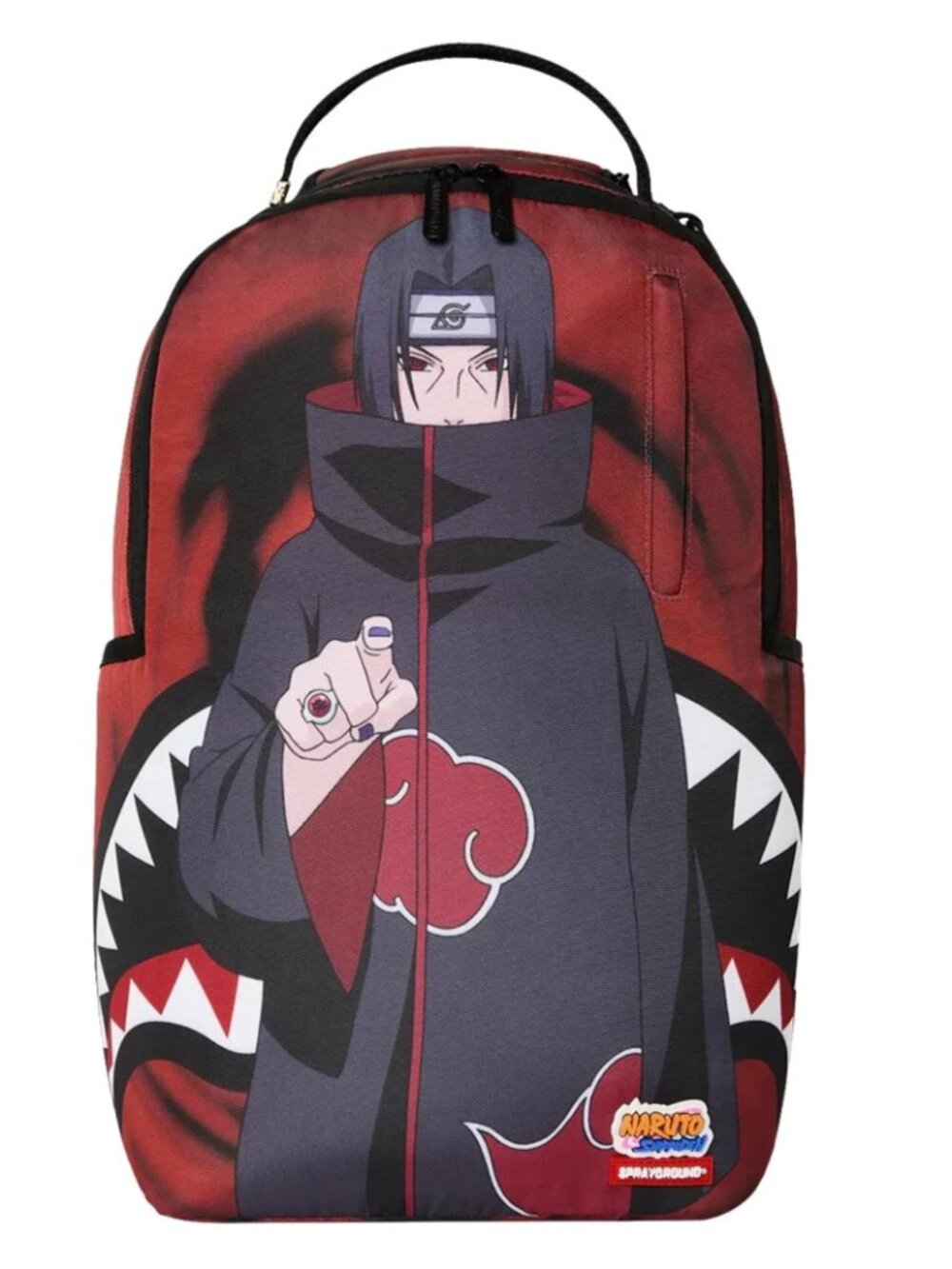 Sprayground Naruto ITACHI HYPNOTIZE Backpack🔥New Black Bookbag Large School Bag